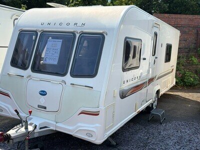 Bailey Unicorn Valencia Fixed bed 4 berth caravan