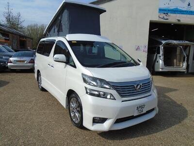 2010 TOYOTA ALPHARD CAMPER VAN ,MOTORHOME,~OFF GRID SOLAR ~ULEZ COMPLIANT
