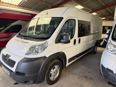 2014 - Peugeot Camper LWB - 2.2ltr - 130,000 Miles - 2 Berth / 2 Belts.