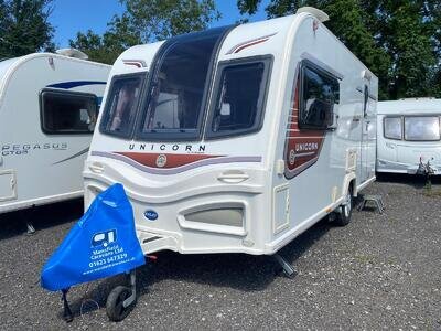 Bailey Unicorn Seville, 2014, 2 Berth Caravan *End Washroom* Bailey Unicorn Seville, 2014, 2 Berth Caravan *End Washroom*
