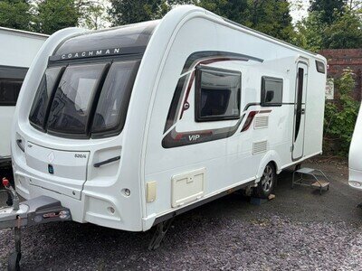 Coachman VIP 520/4 4 Berth Caravan, Side Dinette, Large End Bathroom, Motormover