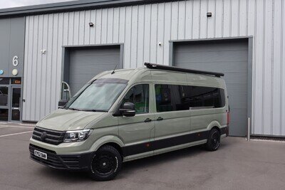 VOLKSWAGEN CRAFTER CAMPER 4BERTH 35 LWB 2018. FSH. ONE OF A KIND.MUST SEE!!!
