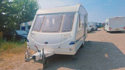 Sterling Europa 460/2 - 2 berth caravan with motor mover and awning