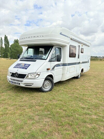 Automatic Mercedes Autotrail Fixed Bed One Owner Since New 2005