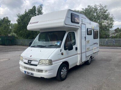 2004 Elddis 200 Suntor Motorhome 4 Berth Peugeot Boxer 290 LX