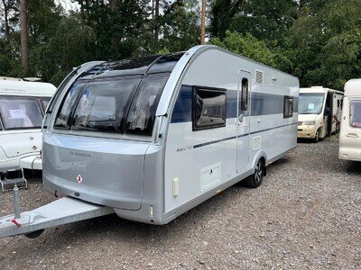 Adria TIBER - 2023 - 4 BERTH REAR ISLAND BED - VERY CLEAN AND TIDY CARAVAN