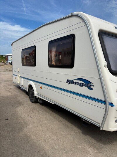 Bailey Ranger Touring Caravan 510/4 2006 with Motor Mover and Awning