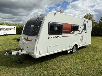 2015 BAILEY UNICORN SEVILLE 2 BERTH CARAVAN WITH MOTOR MOVER