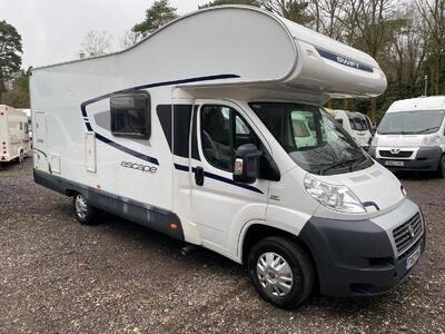 FIAT SWIFT ESCAPE 696 - FIXED BUNKS - 6 BERTH - 19k MILES - GREAT CONDITION