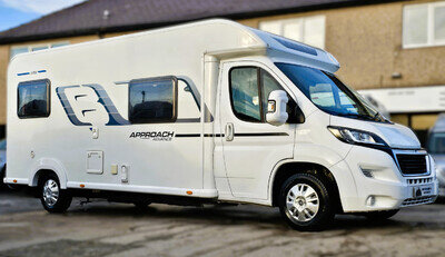 2017 Peugeot Boxer Bailey Approach Advance 665 6 Berth Low Profile Motorhome Cha
