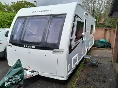 Lunar Clubman SB 4 berth caravan (2014) Used. Lunar Clubman SB 4 berth caravan (2014) Used.