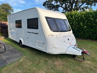 2009 Fleetwood Heritage 530-3 caravan. 3/4 berth caravan 2009 Fleetwood Heritage 530-3 caravan. 3/4 berth caravan