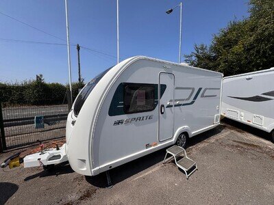 SWIFT SPRITE ALPINE 4 2019 MODEL 4 BERTH COMPACT FIXED BED TOURING CARAVAN