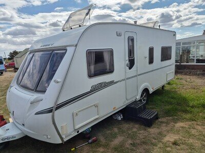 2009 Abbey Spectrum 418 4 berth Fixed Bed Touring Caravan in vgc!