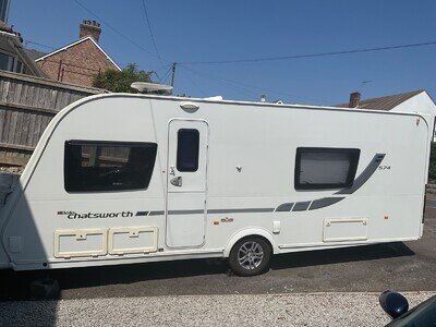 Elddis Chatsworth 574 ,2012,Twin Fixed Bed ,4birth Touring Caravan
