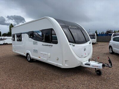 2022 SWIFT AVENTURA M4 SB - 4 BERTH FIXED ISLAND BED TOURING CARAVAN - MAJOR 4SB