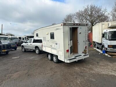 NORTHSTAR DEMOUNTABLE NOW MOUNTED ON 5TH WHEEL TRAILER! ONLY 20FT LONG! NORTHSTAR DEMOUNTABLE NOW MOUNTED ON 5TH WHEEL TRAILER! ONLY 20FT LONG!