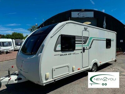 2017 Swift Major 4EB GT End Bedroom ISLAND BED 4 Berth Caravan - STOCK H098
