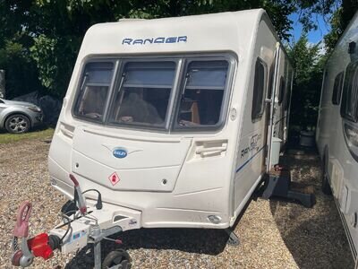 BAILEY RANGER 520/4 GT60 2009 4 berth fixed bed caravan BAILEY RANGER 520/4 GT60 2009 4 berth fixed bed caravan