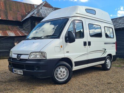 PEUGEOT BOXER 2L DIESEL CAMPERVAN MOTORHOME 4 BERTH LEISUREDRIVE POWER STEERING
