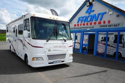 Damon Daybreak 3272 FORD LEFT HAND DRIVE 6 BERTH 2 TRAVEL SEAT MOTORHOME