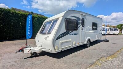 STERLING EUROPA LUX - 2011 4 BERTH CARAVAN WITH END WASHROOM STERLING EUROPA LUX - 2011 4 BERTH CARAVAN WITH END WASHROOM