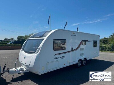 2015 Swift Alouette Classic 6 Berth FIXED BED Caravan - STOCK J037