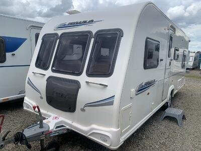 BAILEY PEGASUS 524 CARAVAN - FIXED BED CARAVAN + MOTORMOVER BAILEY PEGASUS 524 CARAVAN - FIXED BED CARAVAN + MOTORMOVER
