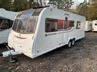 BAILEY UNICORN BARCELONA - 2017 - FIXED BED - 4 BERTH - END WASHROOM - MOVERS