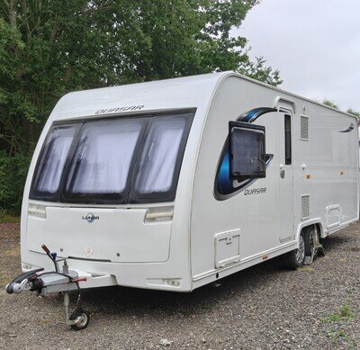 Caravans for sale 2017 Lunar Quasar 674 Twin axle Island Bed