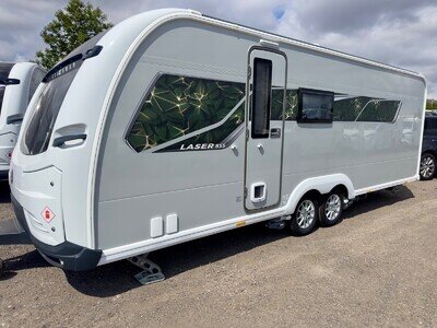 2024 COACHMAN LASER XCEL 855 4 BERTH TOURING CARAVAN AWD MOTOR MOVER £8k EXTRAS