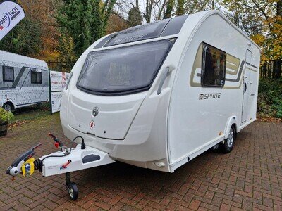 2015 Swift Sprite Alpine 2 - Lightweight 2 Berth - Motor Mover & Solar Panel!