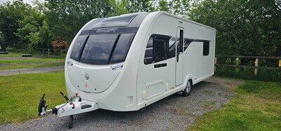 2022 - Swift Mayflower 560 - Touring Caravan - Fixed Island Bed - Lots of Extras
