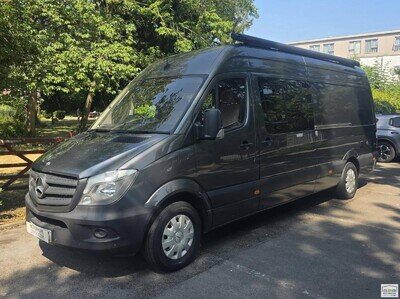 2014 Mercedes Sprinter Automatic Motorhome 3 Berth 4 Belt For Sale