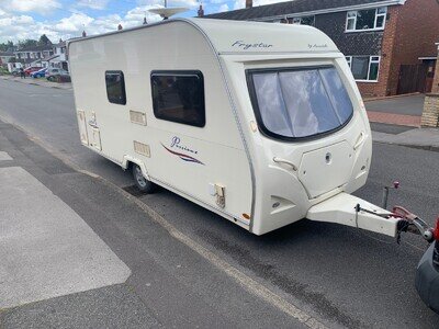 2007 AVONDALE FRYSTAR PASSIONE 470-2 2 BERTH CARAVAN WITH END BATHROOM