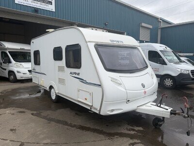 Swift Sprite Alpine 4 Fixed Bed 4 Berth Caravan Lightweight 999kg