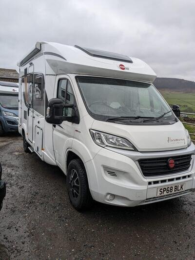 2018 Burstner Harmony Lyseo 590 - 19k miles - 2ltr - 4 berth / 4 belts - £57,995
