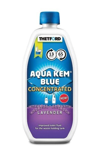 Thetford Aqua Kem Blue Lavender Concentrate Portable Toilet Fluid