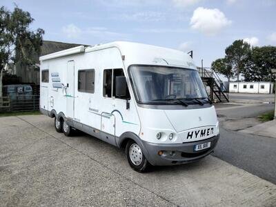 HYMERMOBIL B694 2001 REGISTERED 51 PLATE, 4 BERTH FIXED END BED