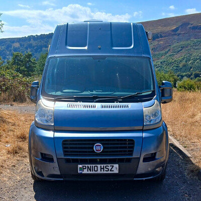 Fiat Ducato 2010 (Off Grid Camper) - Blue 3.0L Automatic Comfortmatic - 4 Tonne