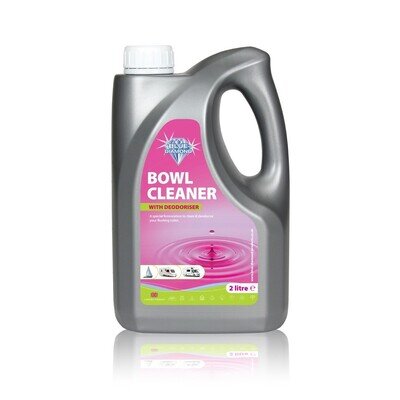 DIAMOND - Pink Toilet Rinse Fluid 2L Caravan Motorhome Portable Toilet Chemical