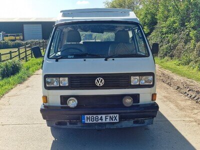 1991 VW Volkswagen T3 Pop Top Roof Camper Van 1.9 Petrol Drives Perfect