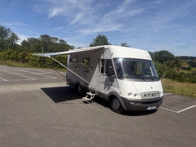 Hymer A Class B634 Motorhome 2005 4 Berth Low Mileage Rear Lounge ready to go