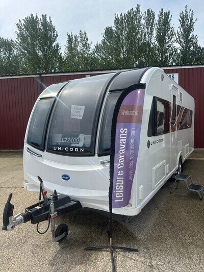 BAILEY UNICORN VIGO, 2023 MODEL, 4 BERTH, FIXED TRANSVERSE ISLAND BED!!!