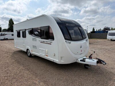 2018 SWIFT ACE GLOBETROTTER - 4 BERTH FIXED REAR ISLAND BED TOURING CARAVAN