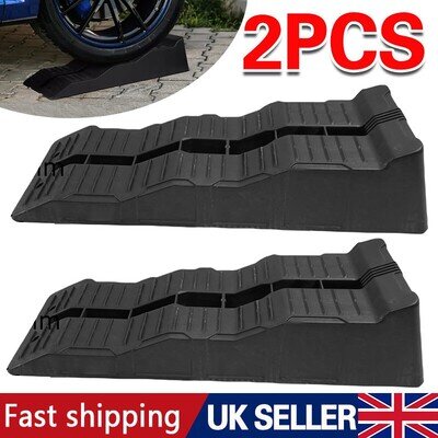 2 Pack Caravan Levellers Heavy Duty 5 Tonnes Levelling Ramp Set for Motorhome