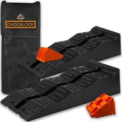 Xtremeauto CHOCKLOCK Caravan Levelling Ramps - 2 Pack Heavy Duty Motorhome Ra...