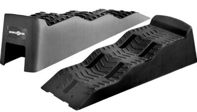 BRUNNER triple levelling ramps , 6" / 150mm high, 5T per axle milenco C/W BAG