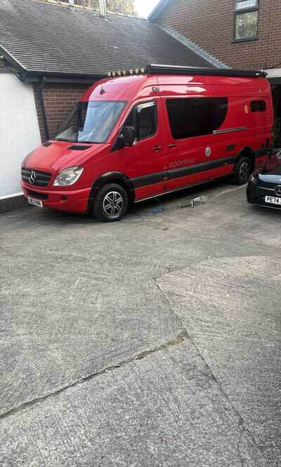 Mercedes Sprinter XLWB 2008 4 Berth Camper. Good Condition.