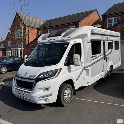 Elddis Encore 254 2017 Rear Fixed Bed 4 Berth 4 Seatbelts